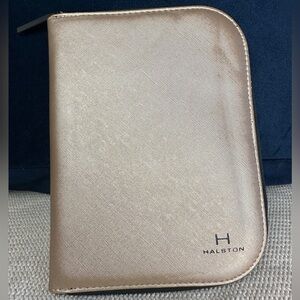 Halston Heritage Metallic Cosmetic Case